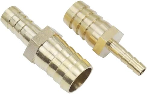 موصل الأنابيب ، 1pcs مخفضات الموصل المستقيم باغودا خرطوم مفصل Barb ، لموصلات خرطوم الحديقة المنزلية (10 مم 8 ملم) in Kuwait