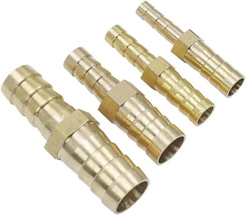 موصل الأنابيب ، 1pcs مخفضات الموصل المستقيم باغودا خرطوم مفصل Barb ، لموصلات خرطوم الحديقة المنزلية (10 مم 8 ملم) in Kuwait