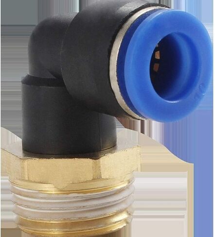 موصل الأنابيب ، موصلات خرطوم المرفقات ذات الأنابيب ، خراطيم أنبوب موصل المرفق أنبوب الخيط الذكري في التركيب (PL12 04) in Kuwait