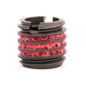 E-Z LOK Threaded Insert for Metal 12L14 Carbon Steel Thread Inserts 3/8-16 Internal Threads 9/16-12 External Threads, Pack of 10 in Kuwait