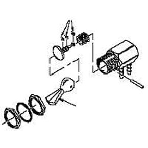 DCI International 7845 DCI Cartridge Valve, Toggle (Black), Side Ported, 2-Way, On-Off, N.C. in Saudi Arabia