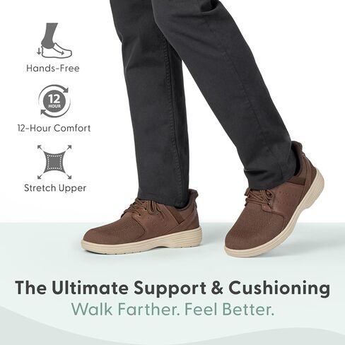 Orthofeet Men's Orthopedic Siron Hands-Free Casual Shoe in Saudi Arabia