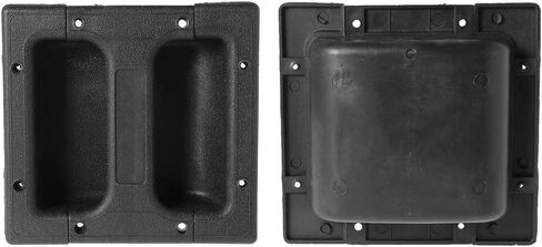 1 Set Replacement Sound Loudspeakers Recessed Handle Pull Handles Container Handle Black for Guitar Amp Cabinet in Saudi Arabia