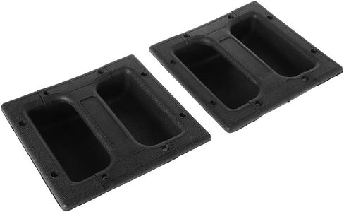 1 Set Replacement Sound Loudspeakers Recessed Handle Pull Handles Container Handle Black for Guitar Amp Cabinet in Saudi Arabia