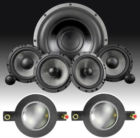 Diaphragm Fit for Timpano Tempesta TPT-RPDH2000 TPT-DH2000 Horn Driver 2PC in Saudi Arabia