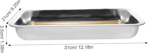 Unomor Dissecting Tray Wax Stainless Steel Dissection Plate for Biological Experiment Lab Use in Saudi Arabia