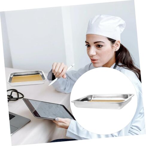 Unomor Dissecting Tray Wax Stainless Steel Dissection Plate for Biological Experiment Lab Use in Saudi Arabia