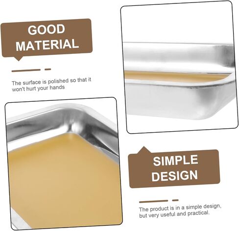 Unomor Dissecting Tray Wax Stainless Steel Dissection Plate for Biological Experiment Lab Use in Saudi Arabia