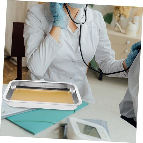 Unomor Dissecting Tray Wax Stainless Steel Dissection Plate for Biological Experiment Lab Use in Saudi Arabia