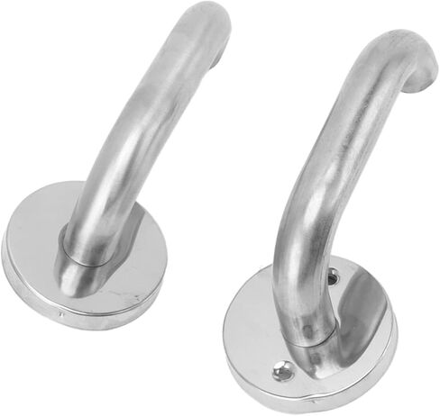 Stainless Steel Fire Door Handle, Fireway Emergency Exit Door Handle for Corridor Access, Made of Stainless Steel and Copper Material in Saudi Arabia