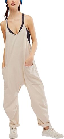 Free People Women's Hot Shot Onesie, Blue Indigo in Saudi Arabia
