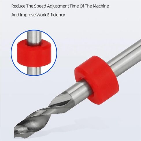 10pcs PCS بت بتات مجموعة التدريبات الصغيرة كربيد للوحة الدوائر المطبوعة 1/8 "شانك شانك ميني CNC بتنسي in Saudi Arabia