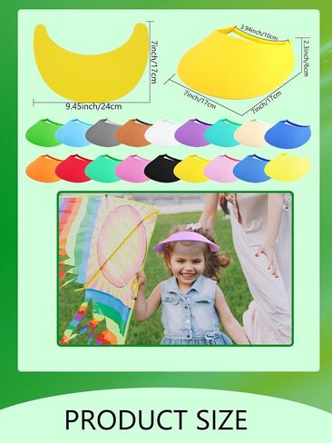 54 Pack White Sun Foam Bossors DIY Summer Flear Foam Vensors قابلة للتعديل قابلة للتعديل in Kuwait