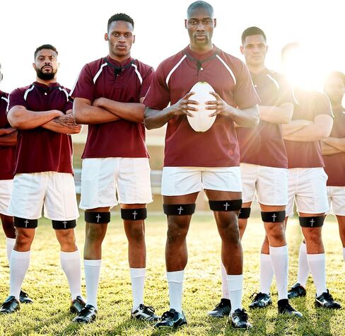 Zeyune 8 Pack Cross Bicep Bands Christian Arm Bands Bands Bands Carribleds for Men Women Women Football Baseball Players الأنشطة الرياضية تبقي الجافة والمريحة قابلة للغسل in Saudi Arabia