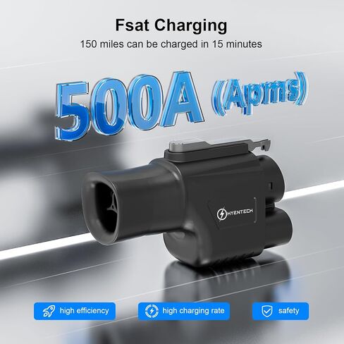 J1772 to Tesla Adapter, Compatible with Tesla Model 3/S/X/Y, Works with J1772 Connector for Level 1 (120V AC) and Level 2 (240V AC) Charging, Max 80A [for Tesla EVs Only] in Saudi Arabia
