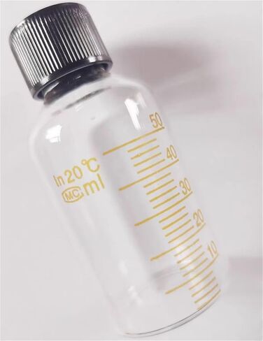 5ml to 1000ml Lab Graduated Round Borosilicate Glass Reagent Bottle Serum Bottle Graduation Sample Bottles(5ml 10pcs) in Kuwait