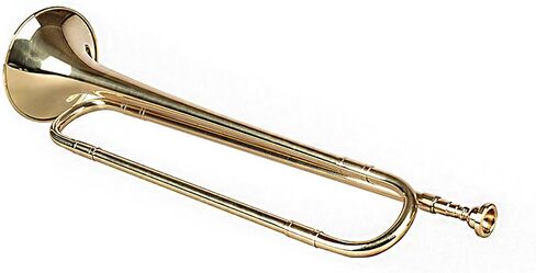 B Flat/C Brass Brumbet Instrument Bugles ، Band & Orchestra Musical Bugels Trumbone Trumbone Playable Gold Playable There (B Flat - Silver) in Kuwait