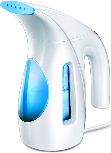 Hilife Steamer for Clothes, Portable Handheld Design, Strong Penetrating Steam Removes Wrinkles, 240ml Big Capacity Suitable for Home, Office, Travel (Maya Blue) in Saudi Arabia