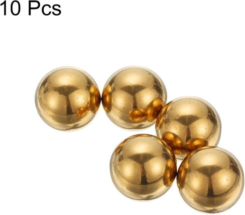 #us 10pcs الدقة النحاس الصلبة كرات تحمل 5/8 "المجالات الكرة النحاسية الصناعية in Saudi Arabia