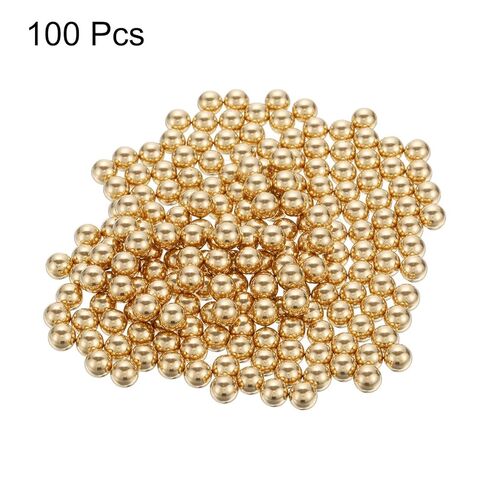 #Uus 100pcs الدقة النحاس الصلب كرات تحمل 6 مم كرات الكرة النحاسية الصناعية in Kuwait
