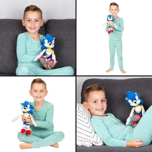 فرانكو سونيك الظل The Hedgehog anime Kids Bedding Super Super Plush Cuddle Pillow Buddy ، مقاس واحد ، (منتج مرخص رسميًا) in Kuwait