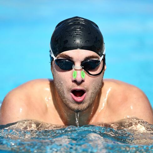 10 Pcs Swimming Nose Clip with String Waterproof Swim Nose Plugs Soft Silicone Gel Protector Accessories for Adults Beginners Training Supplies, 10 Colors in Saudi Arabia