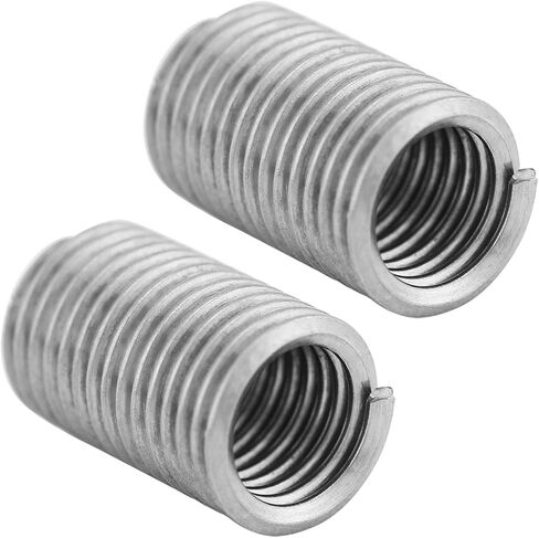 50pcs سلك إدراج M6 × 1.0 × 3D مؤشر ترابط إدراج SS304 سلك ملفوف المسمار الحلزوني in Kuwait