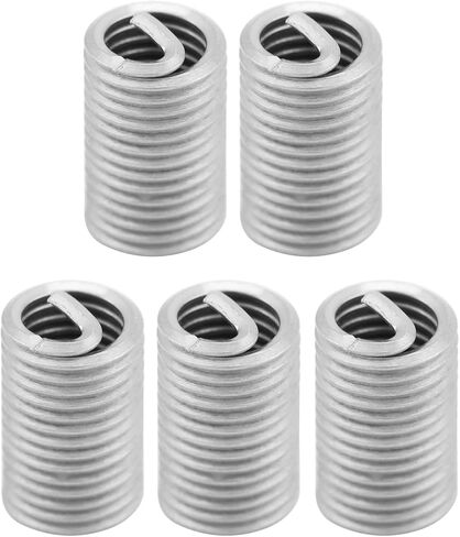 50pcs سلك إدراج M6 × 1.0 × 3D مؤشر ترابط إدراج SS304 سلك ملفوف المسمار الحلزوني in Kuwait