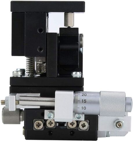 الإزاحة اليدوي ، LD40LM 3 محاور XYZ المرحلة الخطية القطع تحمل ضبط الجدول 4040 مم ، سبيكة الألومنيوم ، المجهر in Kuwait