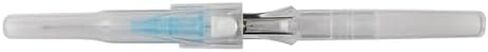 SurgiMac Peripheral IV Catheter 22 Gauge 1 Inch Without Safety Flexible Plastic Catheter Non-Winged Catheter Single-Use Catheter Medical Supplies Catheter Supplies Surgical Instruments – Pack of 50 in Saudi Arabia