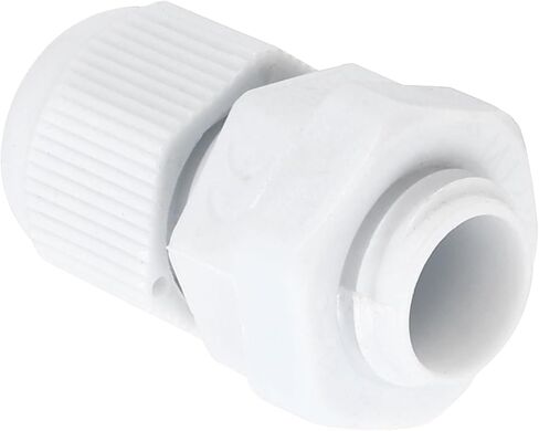 UXCELL 2 PCS 8MM DIA G1/2 THERMOWELL LELDLESS FESTER 304 مع غدة الكابلات 30 مم لطول البيرة ، أبيض in Kuwait