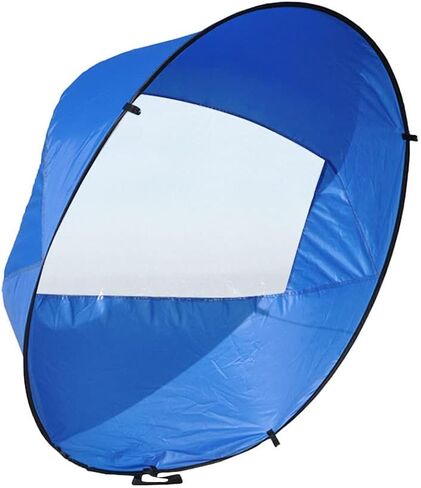 Kayak Wind Sail, Downwind Wind Sail, 42inch Nylon Foldable Board Wind Sail with Transparent Window, Wind Paddle Sail for Kayaks, Canoes, Inflatable Boats and Paddle in Kuwait