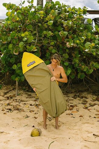 Mushroom Surf: Portable Recycled Surfboard Cover & Sock – Choose Your Bag Color and Size. in Saudi Arabia