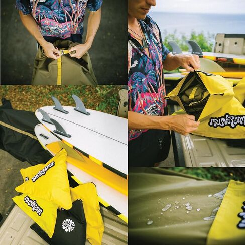 Mushroom Surf: Portable Recycled Surfboard Cover & Sock – Choose Your Bag Color and Size. in Saudi Arabia