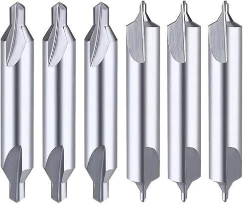 تدريبات مركز Tungsten الصلب 60 درجة كربيد بقعة 1.0 مم 2.0 مم 3.0 مم 4.0 مم 5.0 مم النوع A B الحفر المعدنية المزدوجة (النوع A ، D3XD8X100L) in Saudi Arabia