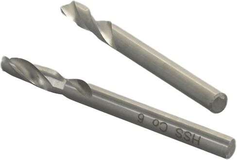 2-Pack 6mm (1/4 Inch) HSS-Co Spot Weld Cutter Drill Bit for Automotive Iron Sheet Welding Removal, High Hardness Strength Car Maintenance Tool, Wide Range Uses in Saudi Arabia