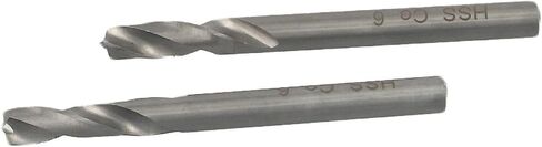 2-Pack 6mm (1/4 Inch) HSS-Co Spot Weld Cutter Drill Bit for Automotive Iron Sheet Welding Removal, High Hardness Strength Car Maintenance Tool, Wide Range Uses in Saudi Arabia