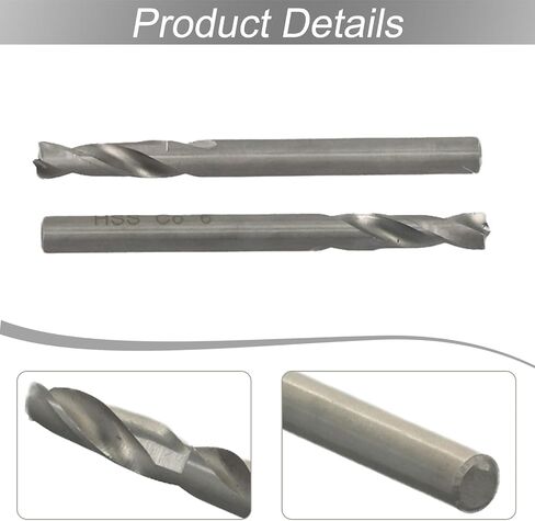 2-Pack 6mm (1/4 Inch) HSS-Co Spot Weld Cutter Drill Bit for Automotive Iron Sheet Welding Removal, High Hardness Strength Car Maintenance Tool, Wide Range Uses in Saudi Arabia