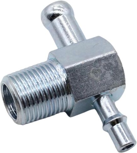 2pc الفولاذ انخفاض الفولاذ الفراغ t fitting 3/8 "npt to 1/4" و 3/8 "Nipple الزنك مطلي in Kuwait