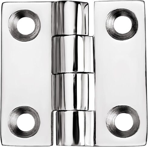 2Pack شاقتها الشاقة البحرية 316 مفصلية من الفولاذ المقاوم للصدأ ، 1.5 بوصة × 1.97 بوصة /1.5 بوصة × 1.97 بوصة قارب خزانة سقيفة حديقة خشبية والبوابة الصب أجهزة مفصلي (1.97inchx1.97inch) in Kuwait
