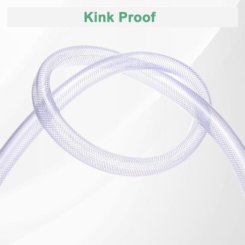 1 "id x 1 1/4" أنبوب OD PVC ، 10 قدم الضغط العالي مضفر أنابيب PVC مرنة للمياه ، والزيت ، وخطوط الهواء. in Saudi Arabia