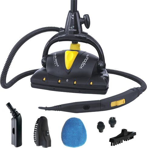 Vapour M2R Steam Mop with Ultra Dry Steam® Technology; Commercial Steam Cleaning Power at 295°F & 50 PSI; Italian Designed & Engineered Safe for Sealed Hardwood & High-End Luxury Flooring in Saudi Arabia