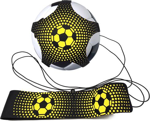 Soccer/Volleyball/Rugby Training Equipment,Football Kick Trainer,Solo Soccer Kick Trainer,Juggling Soccer Ball Holder,Training Aid Football Skills, Fits Ball 3, 4,and 5 in Saudi Arabia