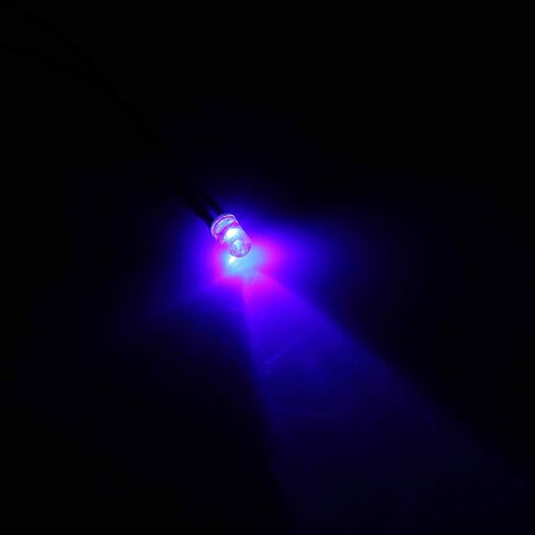 AQXREIGHT 10PCS 12V 5MM LED LED SEDTING DIODE DIED سلكي متعدد الألوان كابل مصباح LED 20CM 0.06W 10PCS 12V 5MM DIODE DIOD in Kuwait