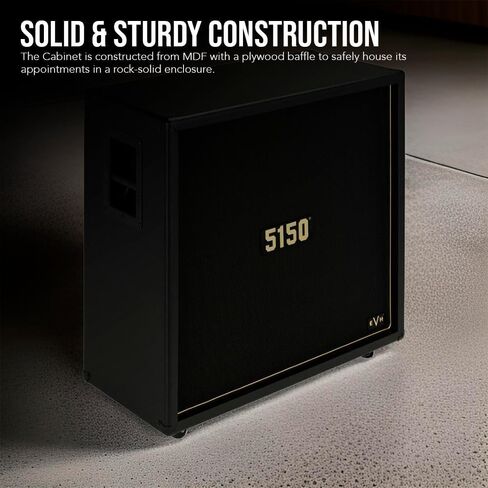 EVH 5150 Series El34 4x12 Cabinet ، Black in Saudi Arabia