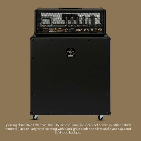 EVH 5150 Series El34 4x12 Cabinet ، Black in Saudi Arabia