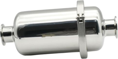 مرشح قصير مضمّن مناسب لخط أنابيب 38/51 مم × 1.5 بوصة 2in TRI Clamp SUS304/316L Brewing محلية الصنع (SUS304-38MM OD 50.5،50 شبكة) in Kuwait