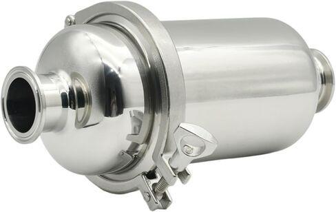 مرشح قصير مضمّن مناسب لخط أنابيب 38/51 مم × 1.5 بوصة 2in TRI Clamp SUS304/316L Brewing محلية الصنع (SUS304-38MM OD 50.5،50 شبكة) in Kuwait