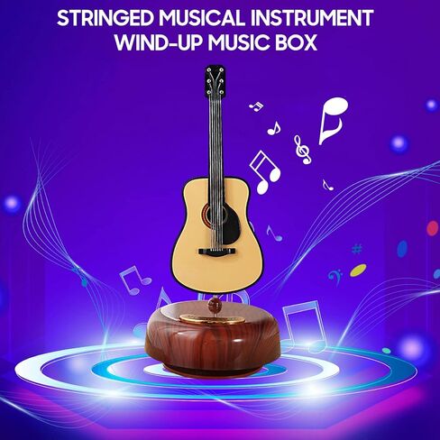 Hxber الصينية Lute Music Box Classical Wind Musicbox Twirling Music Box قاعدة دورية للآلة الموسيقية المصغرة للمواد الأليئة الهدية لعيد ميلاد عيد الميلاد عيد الأم يوم الأم in Saudi Arabia