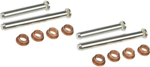Rear Door Hinge Pin and Bushing Kit for Dodge D100,D150,D250,D350,W150 1984 1985 1986 1987 1988 1989 1990 1991 1992 1993 Replacement 6500975, 6500976, 4615311 2 PCS in Saudi Arabia